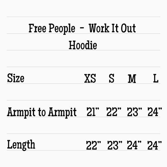 FREE PEOPLE MOVEMENT Hoodie Work It Out Sweatshirt - Picture 5 of 6